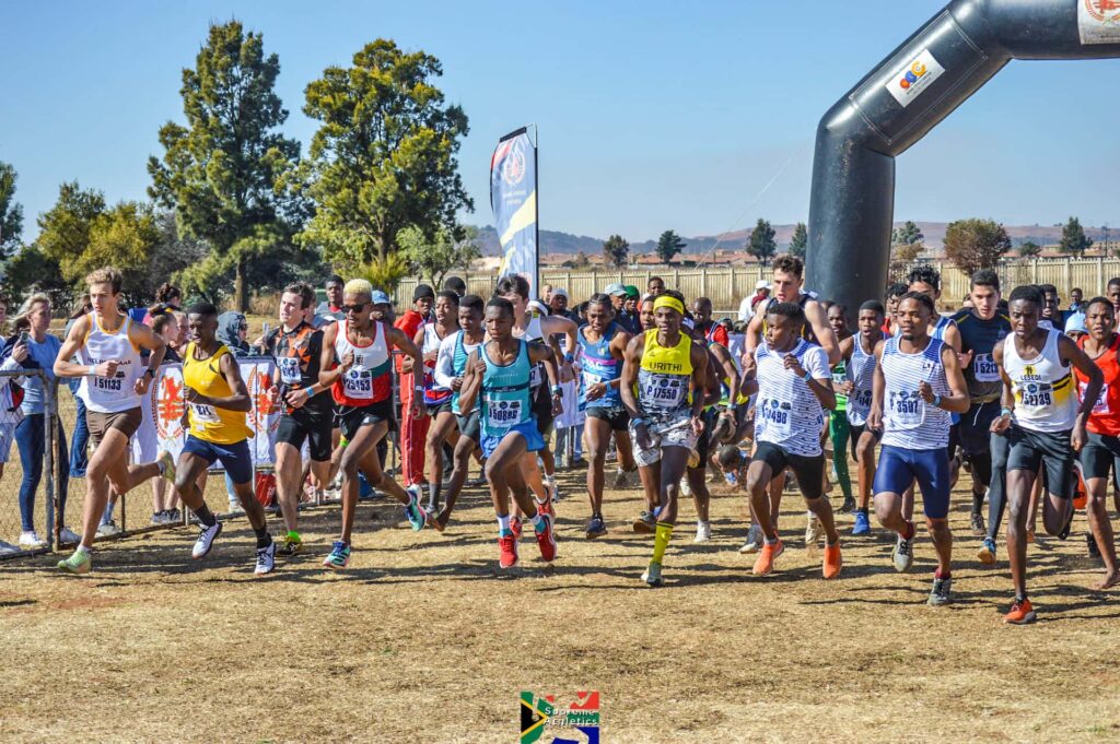 Cross country athletics event