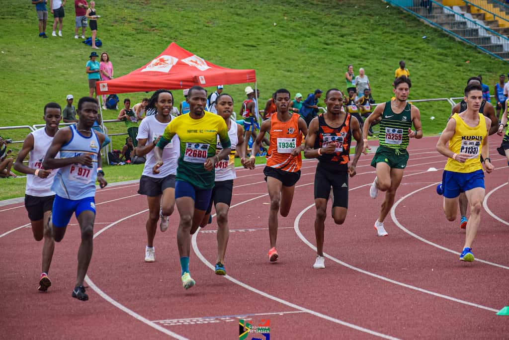 Central Gauteng Athletics track and field race